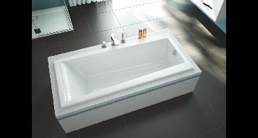 Sanifun inbouw ligbad Doran 1600 x 750