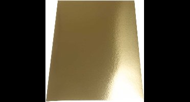 Creativ Company Metallic Foliekarton A4 Goud 10 vel