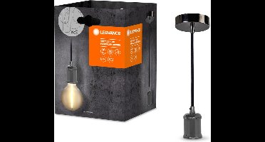 LEDVANCE Vintage 1906® hanglamp BOBBIN E27, gun metal