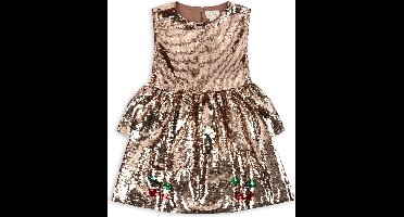 Konges Sløjd Lulu Glinsterende jurk met sequins - Brazilian Sand