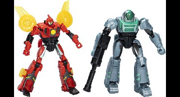 Transformers Earthspark Cyber Combiner Terran Twitch & Robby Malto - Actiefiguur