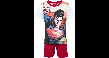 DC Superman - shortama - Rood - Maat 116 - 6 jaar