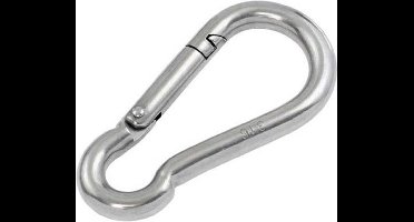 Karabijnhaak / carabiner 7x70mm - gegalvaniseerd