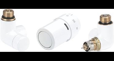 Danfoss X-tra Collection designset 1/2" rechts wit (ral 9016) 013g4007