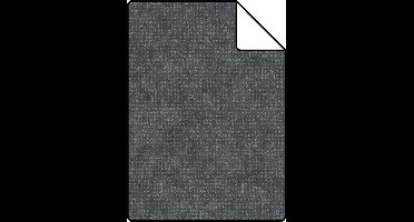 Proefstaal ESTAhome behang effen zwart - 148310 - 26,5 x 21 cm