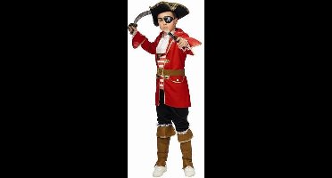 Piratenpak kind 6-delig Eddy - Maat 128