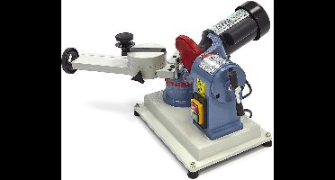 HBM Widia sågbladslipmaskin – 250 W motor, för sågblad Ø 80–700 mm, sliprondell 125×13 mm, justerbar vinkelt av sliphuvud & bord