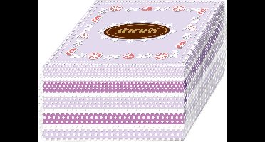Stick’n Sticky Notes Taart - Paars - 76 x 76mm - 350 Memoblaadjes