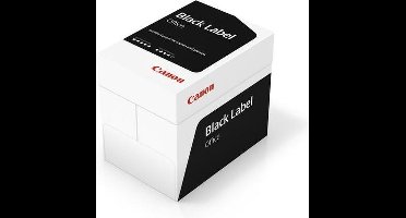 Kopieer/Printpapier - Canon black label - 5 x 500 vel - A4 - 80 grams