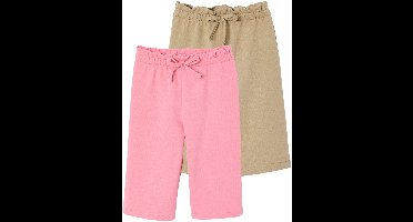 Vertbaudet Set wijde broek baby meisjes