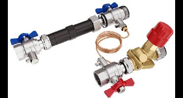 Danfoss Verbindingsset hor, DN20 f, AB-PM Pijp G1A, verdeler G1A, 600l/h 0,2 bar, 003Z1479