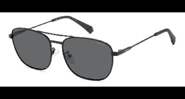 Polaroid PLD 4172/G/S/X MATTE BLACK/ GREY POLARIZED 59/16/145 Herrenbrillen Zonnebrillen