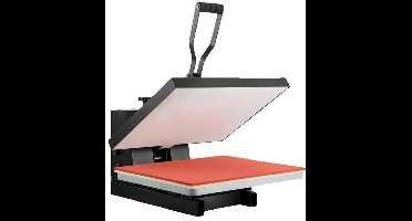 Warmtepers – Hittepers – Transferpers – Sublimatiepers – Textielpers – Grote Persplaat 16 x 20 inch – Digitale Temperatuurregeling - Zwart