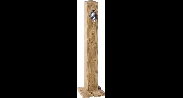 GARANTIE HOUTEN waterkraan kolom licht hout