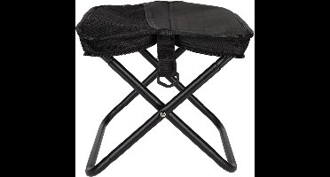 Norlander Opvouwbare Stoeltas - 2-in-1 Opvouwbare Kruk en Tas - Polyester - Zwart