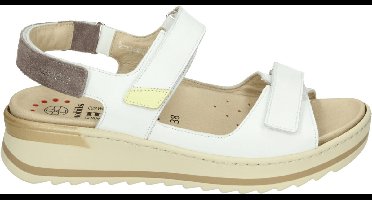 Mephisto Mobils - ELORA SOFTY - Sandalen met hakDames Sandalen - Kleur: Wit/beige - Maat: 41