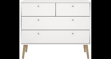 Giga Living Ladekast Bodo - Wit - 99x39x82cm