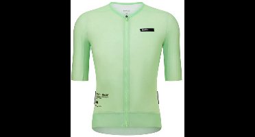 Santini Mads Pedersen Momentum Series Korte Mouw Wielertrui Groen XL