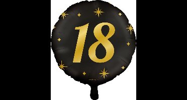 Classy party foil balloons - 18 jaar