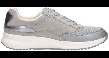 Waldläufer Mara Sneakers - Leer - Dames - Grijs - Maat 38,5