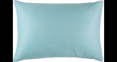 De Witte Lietaer Kussensloop Olivia Sea Angel - 50 x 70 cm - Blauw - Katoen Satijn
