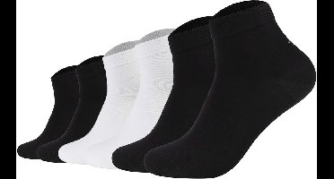 JOOP! Sokken Unisex premium essential organic cotton Quarter 6p Set van 6