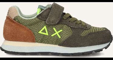 Sun68 Boys Tom Multicolor Sneakers - Jongens - Groen - Maat 34