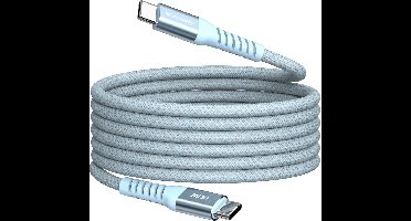 Verbatim Usb-C Naar Usb-C Kabel 1,2M 60W Pd Snel Opladen Blauw