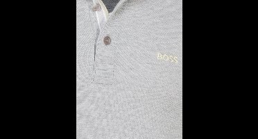 Hugo Boss polo lange mouw grijs