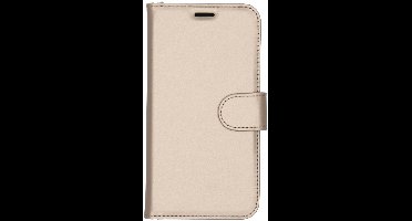 Accezz Hoesje - Geschikt voor Apple iPhone 11 Pro - Wallet Softcase Bookcase - Goud