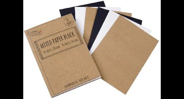 Craft Sensations papierblok handlettering A5 60 vel tekenpapier.