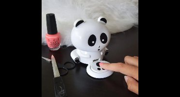 MikaMax Panda Nail Dryer - Nageldroger - Nagellak Droger - Makkelijk voor Onderwerg - Compact Design - Snel en Gemakkelijk Droge Nagels