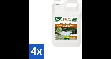 BSI – Cito RTU – Herbicide tegen Onkruid & Mos – 5 L - Voordeelverpakking - 4 stuks