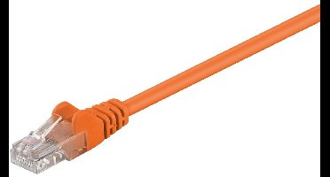 Mercodan CAT5E Netwerkkabel - RJ45 - Oranje - 5 m