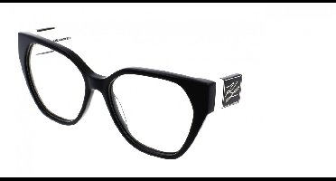 Karl Lagerfeld KL6053 N Black/white 54/16/140 WOMAN Brilmonturen