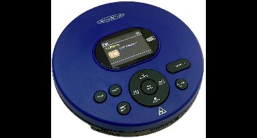 Reflexion PCD540DAB/BL Discman CD, CD-R, CD-RW, MP3 Blauw