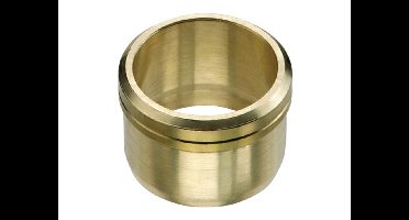 Knelring messing met duitse borst 8mm (2 stuks)