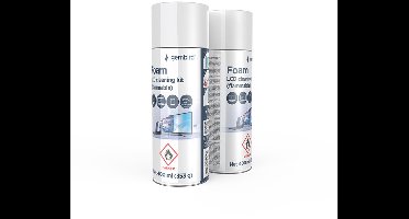 LCD PC beeldscherm reiniger schuim - Foam LCD cleaning kit - 400 ml - beeldschermreiniger met doekje
