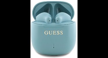 Guess - Bluetooth Oordopjes - TWS + Docking Station - Turquoise