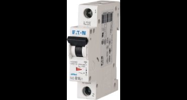 Eaton Vermogenschakelaar (MCB), 25 A, 1p, Karakteristiek: K, 278601