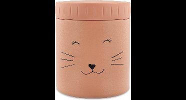 Trixie Thermos container - Mrs. Cat - Thermopot voor kinderen - 350 ML - RVS Thermobeker - Ideaal voor Babyhapjes - Roze