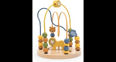Trixie Houten Kralenframe - Houten Bead Maze - Educatief speelgoed - Voor Jongens & Meisjes