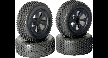 Reely RE-7577274 Reserveonderdeel Complete wielen voor en achter