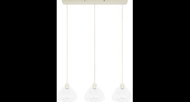 Light & Living - Hanglamp BISHO - 94x26x19cm - Wit