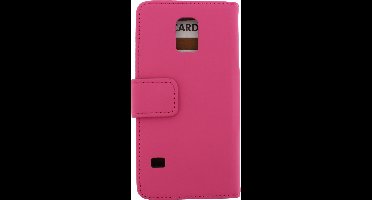 Mobilize Slim Wallet Book Case Samsung Galaxy S5 mini Fuchsia