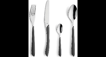 Amefa - Eclat Matt Slate Grijs - 24 delige bestekset - 6 persoons