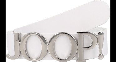 Joop! Riem Leer - Dames - 80 cm - white-silver