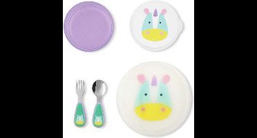 Kindergeschirrset Einhorn