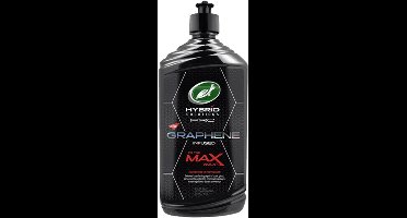 Turtle Wax Hybrid Solutions Pro Max Wax – Vloeibare wax gevoed met graphene - Geeft verbazingwekkende kleurdiepte & glans - Chemische bestendig & waterafstotend - 414ml