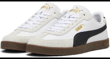 PUMA Puma Club II Era Unisex Sneakers - PUMA White-PUMA Black-Vapor Gray